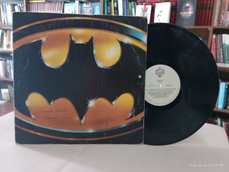 LP Batman (1989) – Trilha Sonora Oficial do Filme da Warner Bros